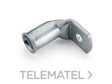 Terminal presión cobre B.T norma francesa sección 16mm² borne diámetro 6,4mm 90°