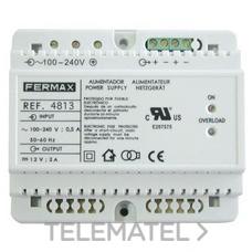 ALIMENTADOR 12VDC-2A DIN6