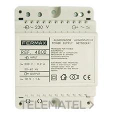 ALIMENTADOR DIN 4 12V AC/1A
