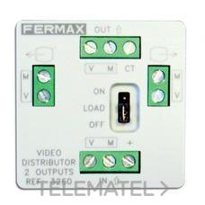 MINI DISTRIBUIDOR VIDEO P/2 SAL.