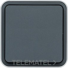 CONMUTADOR SUPERFICIE ESTANCA GRIS