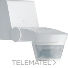 Detector movimiento IP55 220° blanco