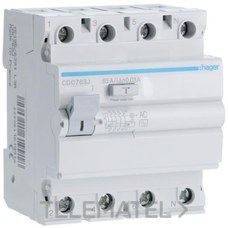 INTERRUPTOR DIFERENCIAL 4P 63A 30mA AC
