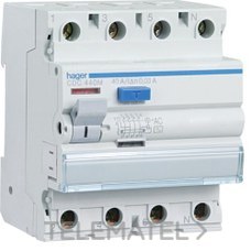 INT.DIFERENCIAL 500mA 4P 100A