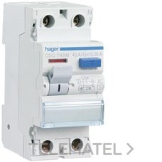 DIF.2P 40A 30mA TIPO-AC