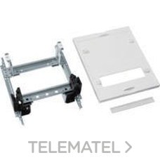Kit de equipamiento Univers para bornes y aparamenta modular 2x10 módulos 300x250mm