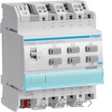 MODULO 6 SALIDAS 16A CARGA CAPACITIVA