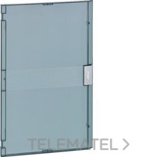 Puerta transparente blanca para caja VEGA VB 3 filas 18 módulos