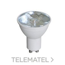 Lámpara dicroica LED COB 2700K DIM 15° GU10 230V 7W