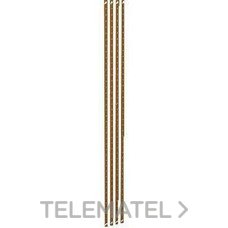 4 BARRAS COBRE PERF.160A LONG.=1m