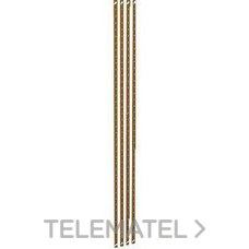 4 BARRAS COBRE PERF.400A LONG.=1m