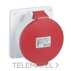 Base empotrar 16A 3P+N+TT 380-415V IP44