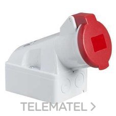 BASE MURAL 32A 3PT 380-415V IP44