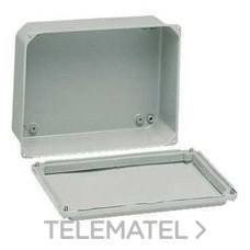CAJA ACERO TAPA BAJA 155x105x61mm