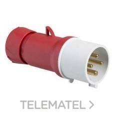 Clavija aérea 16A 3P+TT 380-415V IP44 tornillo