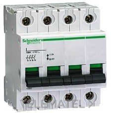 INTERRUPTOR 4P 32A 380V