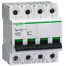 INTERRUPTOR 4P 63A 380V
