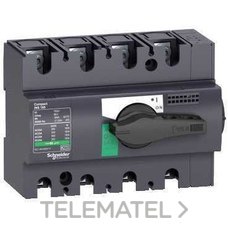 INT.MANUAL INS 125A 4P EMP.NEGRA