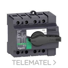 INT.MANUAL INS 40A 4P EMP.NEGRA