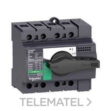 INT.MANUAL INS 80A 4P EMP.NEGRA