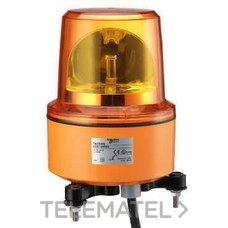 LAMPARA GIRATORIA LED 24V NARANJA