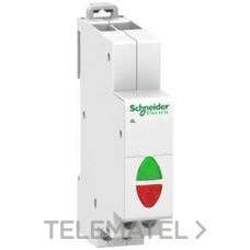 PILOTO DOBLE IIL 110-230V AC VERDE/ROJO
