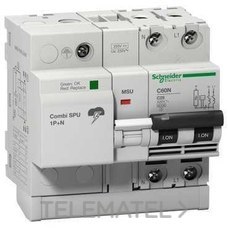 PROT.COMBI.SOBRET.COMBI SPU 1P+N 25A