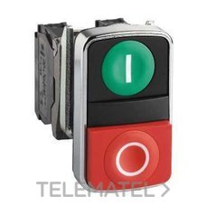 PULSADOR DOBLE VE.RL-IP66