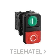 PULSADOR DOBLE VD.RJ.IP66 NC NA