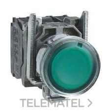 PULS.LUMIN.RAS.d.22 224V VERDE EMET.