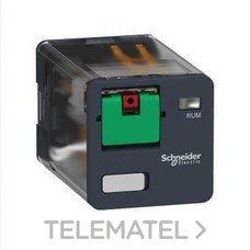 RELE 3CO 10A+BOTON TEST 230VAC