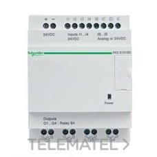 RELE PROGR.ZELIO 24V E/S 12 S/VISOR