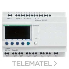 RELE PROGR.ZELIO 24V E/S 20 C/VISOR