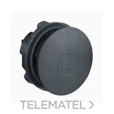 TAPON OBTURADOR PLASTICO NEGRO REDONDO