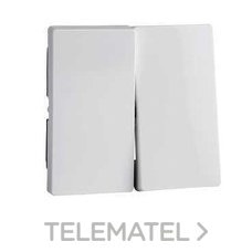 TECLA DOBLE ELEGANCE BL.ACTIVO