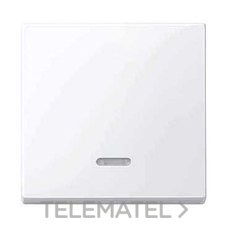 TECLA SIMPLE C/VISOR ELEGANCE BL.ACTIVO