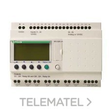 ZELIO II MOD.16E/10R RELOJ PANT.12VDC