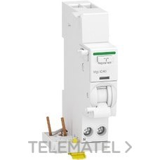 Dispositivo ACTI 9 VIGI iC40 1PN 25A 300mA ASI tipo de corriente residual complementario