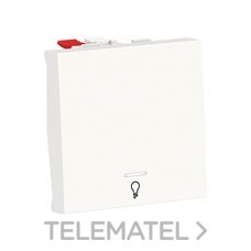 Pulsador 2 módulos luz LED localización polar