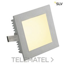 Luminaria empotrable BASIC G4/BI-PIN 20W gris-plata